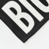 私は大きなダンプスノーボーダーのスノーボーディングフリースタイルが大好き フリースブランケット (角)