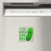 私は大きなディール・ディール・ピックル・冷蔵庫の一種 マグネット (インサイチュ (食洗機))