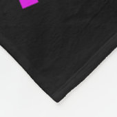 私は大きなビーズが好きで、マルディグラおもしろいスは嘘が無い フリースブランケット (角)