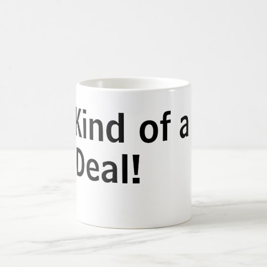 私は大きなマグカップのようなものだ コーヒーマグカップ (中央)