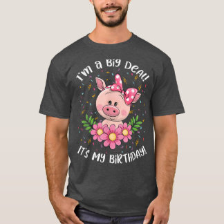 私は大きな問題だ私の誕生日おもしろい誕生日 Tシャツ