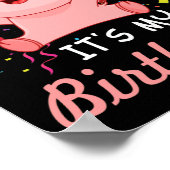 私は大きな問題だ豚との誕生日誕生日 ポスター (角)