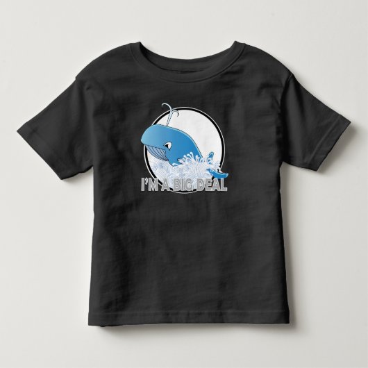 私は大きな問題だ – 幼児ジャージ素晴らしーTシャツ トドラーTシャツ (正面)