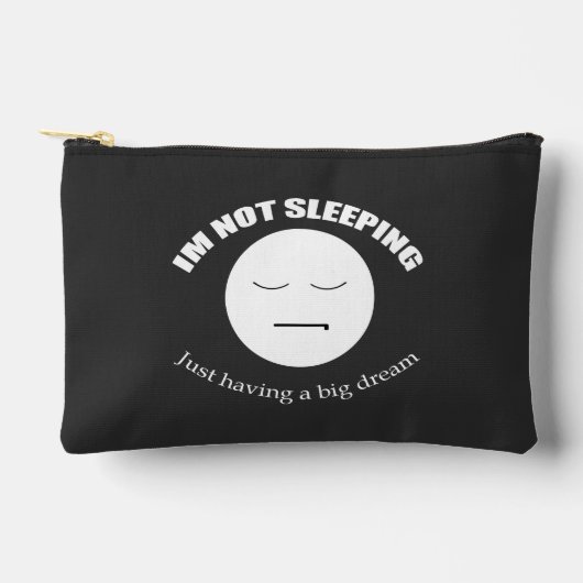 私は大きな夢を見ている！ アクセサリーポーチ (正面)