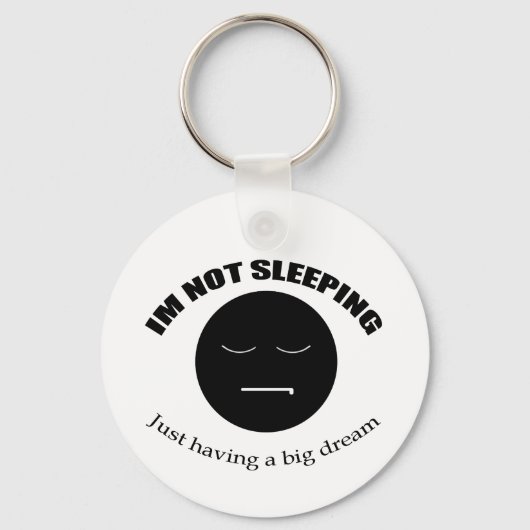 私は大きな夢を見ている！ キーホルダー (正面)