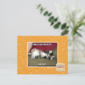 私は大きな怖いモンスター ポストカード (スタンド正面)