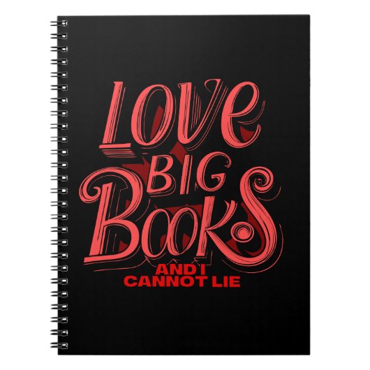 私は大きな書道が好きだ ノートブック (正面)