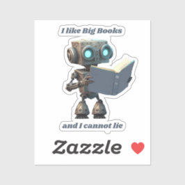 私は大きな本が好きで嘘をつけない シール