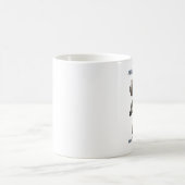 私は大きな本が好きで我慢できない AA 清酒 コーヒーマグカップ (中央)
