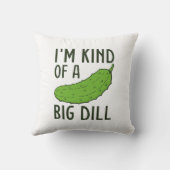 私は大きな病気のようなものだ クッション (裏面)