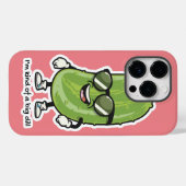 私は大きな病気のようなものだ |サングラスを着たピクルス Case-Mate iPhoneケース (裏面 (横))