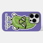私は大きな病気のようなものだ |サングラスを着たピクルス Case-Mate iPhoneケース (裏面 (横))