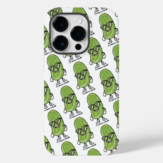 私は大きな病気のようなものだ |サングラスを着たピクルス Case-Mate iPhoneケース (裏面)