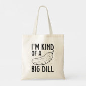 私は大きな病気のようなものだ トートバッグ (裏面)