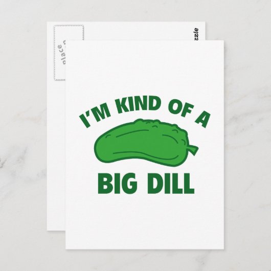 私は大きな病気のようなものだ ポストカード (正面/裏面)