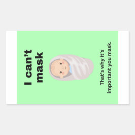 私は大きな紙のシールのセットをマスクできない 長方形シール