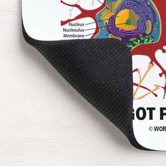 私は大きな腸を持っていないが、神経を持ってい得る マウスパッド (コーナー)