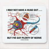 私は大きな腸を持っていないが、神経を持ってい得る マウスパッド (正面)