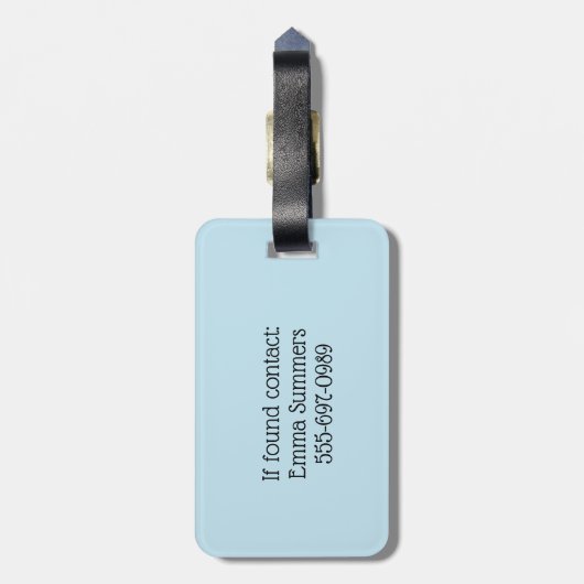 私は大きな船が好きでクルーズは嘘が出来ない ラゲッジタグ (裏面縦)