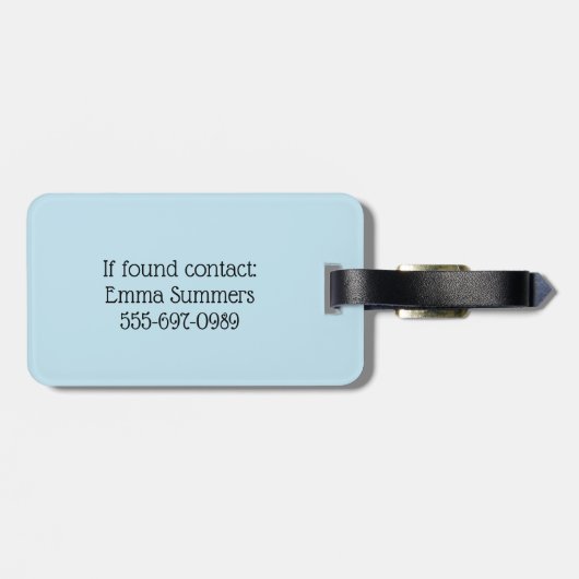 私は大きな船が好きでクルーズは嘘が出来ない ラゲッジタグ (裏面横)