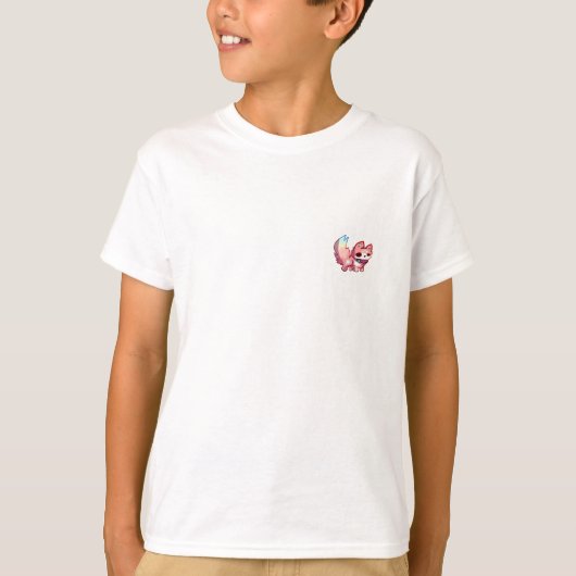 私は大した悪い狼ではない Tシャツ (正面)