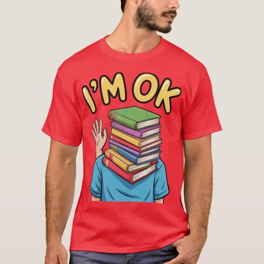 私は大丈夫です Tシャツ (正面)