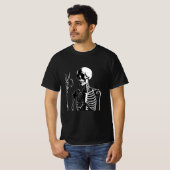 私は大丈夫ドクロ Tシャツ (正面フル)