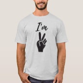 私は大丈夫 Tシャツ (正面)