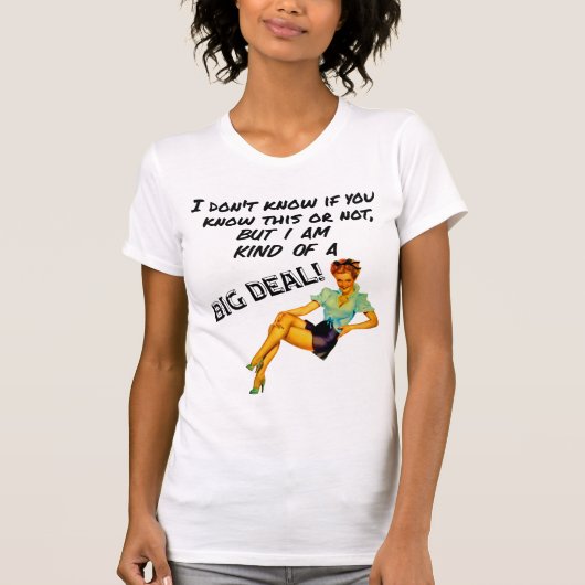 私は大人物 Tシャツ (正面)