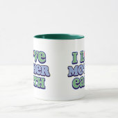 私は大地の信号器のマグを愛します マグカップ (中央)