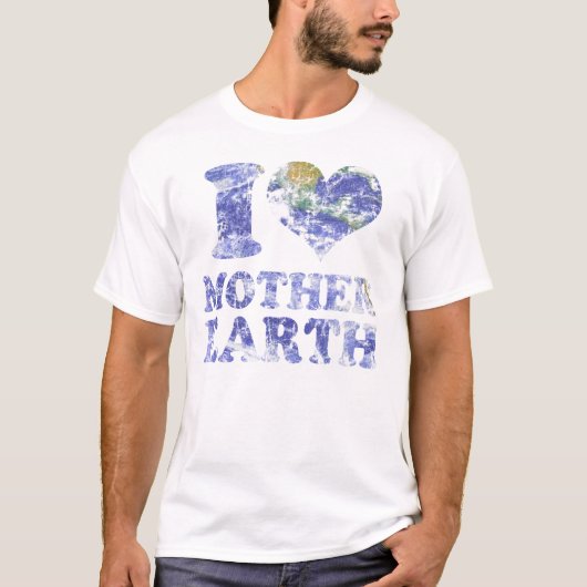私は大地を愛します Tシャツ (正面)