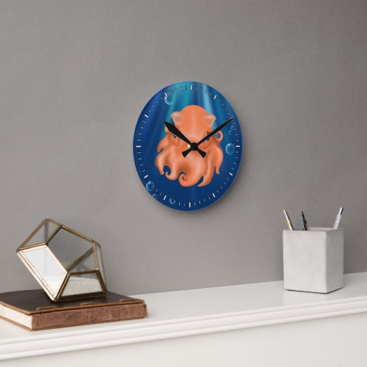 私は大地主だ ラウンド壁時計 (オフィス)