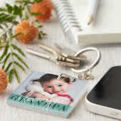 私は大好きグランドパカスタムフォトキーチェーン キーホルダー (正面右)