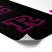 私は大好き応援チアリーティングポスター ポスター (角)