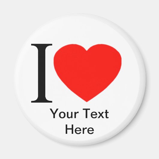 私は大好き マグネット (正面)