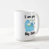 私は大姉妹恐竜になる コーヒーマグカップ (正面右)