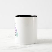 私は大柄な一角獣 ツートーンマグカップ (中央)