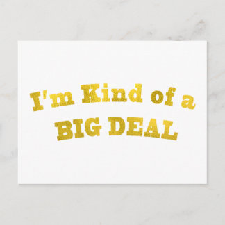 私は大物に見える。 ポストカード