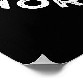 私は大物Aorta知っているおもしろいハートプンダークBG ポスター (角)