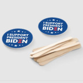 私は大統領バイデン氏スターカスタムズの色をサポート ハンドファン (組立なし)