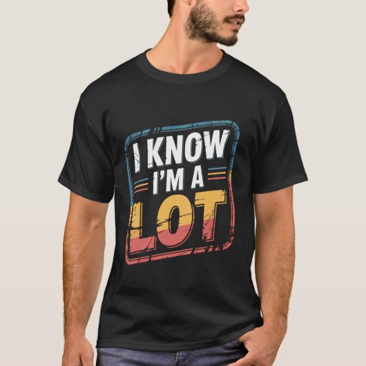 私は大胆で自信があり、愛される価値があると知っています - Tシャツ (正面)