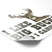 私は大金が好きで嘘をつけない フォトプリント            (角)