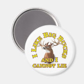 私は大金が好きで嘘をつけない マグネット (正面/裏面)