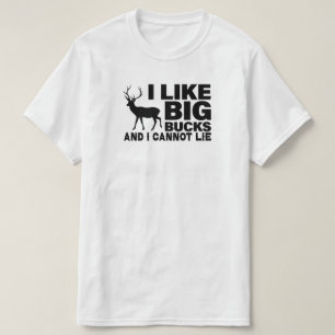 私は大金が好きで、私は失礼な狩り Tシャツ