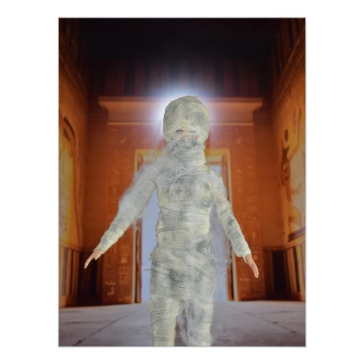 私は天使ではない。エジプトのミイラ。ハロウィン ポスター (正面)