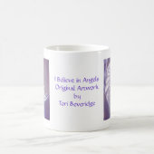 私は天使で信じます コーヒーマグカップ (中央)