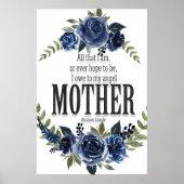 私は天使の母のポスターに借りがある ポスター (正面)