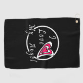 私は天使を愛している ゴルフタオル (横)