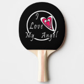 私は天使を愛している 卓球ラケット (正面)
