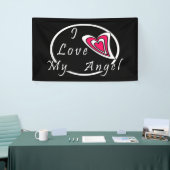私は天使を愛している 横断幕 (トレードショー)